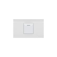 Interruptor simple blanco Cubull