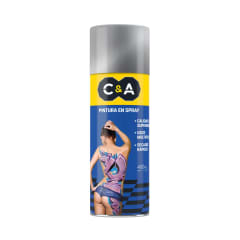 Pintura spray metálico cromo premium 400ml C&A