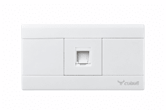 Toma de internet blanco Cubull A3-035