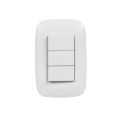 Interruptor triple blanco Bticino comercial