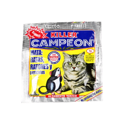 Campeón cebo roedores granulado 5gr Killer