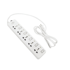 Supresor De Pico 5 Tomas 5 Metros Home Light 200967