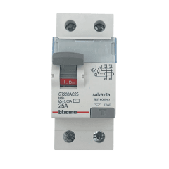 Interruptor diferencial 2x25A Bticino