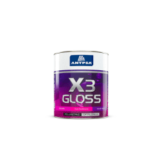 Pintura gloss gris claro 1/4 gl Anypsa