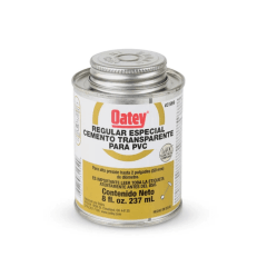 Pegamento Para Pvc Transparente 8 oz  237 ml Oatey