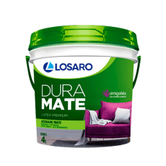 Pintura dura mate blanco 4 lt Losaro