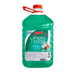 Limpiatodo aromatizado coco tropical galón Sapolio