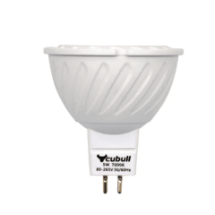 Foco dicroico led 5W luz fría CUBULL
