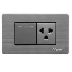 Interruptor mixto gris Cubull A5-027