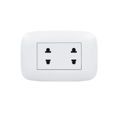 Toma corriente doble blanco Bticino comercial