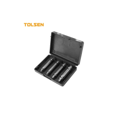 Juego de extractores de tornillos de 4 piezas Tolsen