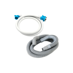 Manguera Entrada + Manguera Salida Agua/ 3mts - Kit Comp.