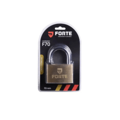 Candado F 70 blíster FORTE