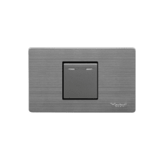 Interruptor simple gris Cubull