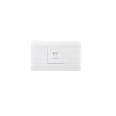 Toma de internet blanco Cubull