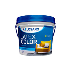 Pintura látex mate blanco 4Lt LOSARO