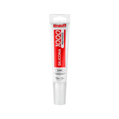 Silicona multiusos 1000 c/blanco tubo x 85ml KNAUFF