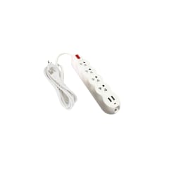 Supresor de pico 4 tomas 2 usb 3mt 16AWG deluxe HOME LIGHT