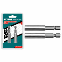 Adaptador para puntas hexagonal 2pzas Total