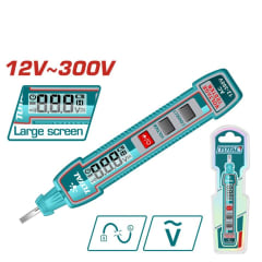 Probador de Voltaje Digital 12-300V Total