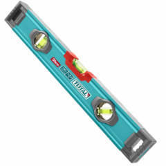 Nivel de burbuja 30cm aluminio pres:0.5mm industrial Total