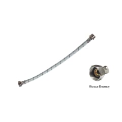 Tubo de abasto lavatorio nylon 1/2'' 40cm C&A