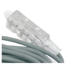 Extensión eléctrica 15 mt 3 tomas gris 16 AWG Home Light