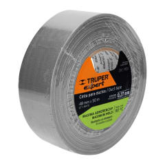 Cinta ducte tape 50 m espesor 0.27 mm, temp. máx. 90°C, Expert Truper