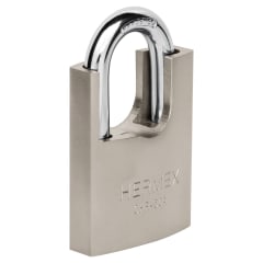 Candado 50 mm cuerpo acorazado de hierro, llave anti-ganzúa Hermex