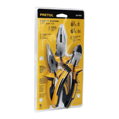 Juego de 3 alicates mango confort grip Pretul