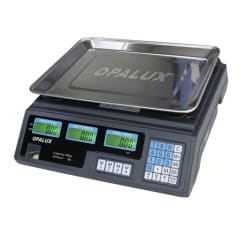 Balanza digital recargable soporta 40Kg Opalux