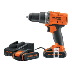 Taladro Atornillador 20V + 2 Baterias 2Ah + Cargador Truper