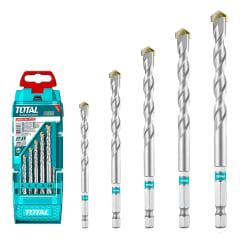 Set de Broca para Cemento/Concreto 5pcs Total