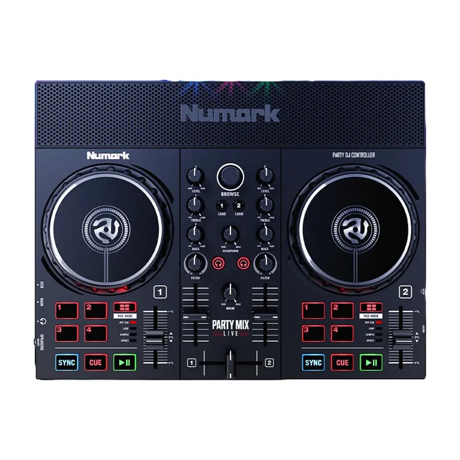 Contorlador para DJ Numark Party mix Live | Impulzo