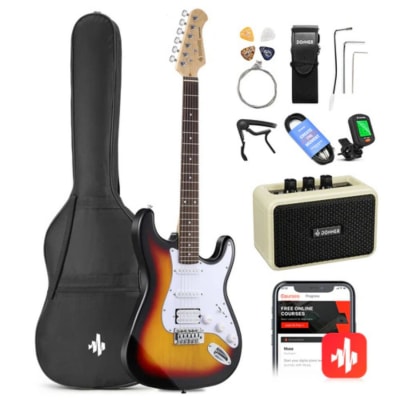Pack guitarra eléctrica Donner DST-100S