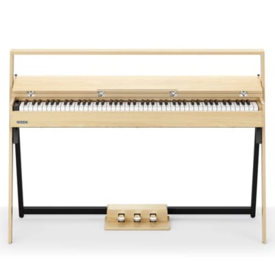 Piano digital Donner 88 teclas OURA R300 color madera claro1