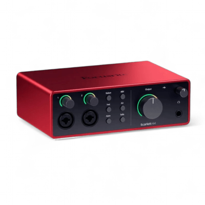 Interfaz De Audio Focusrite Scarlett 4i4 4.ª Gen