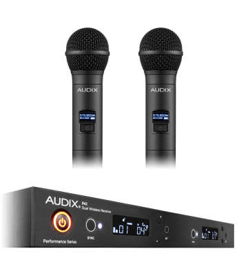 Micrófono Inalámbrico Doble de Mano Audix AP42 OM21