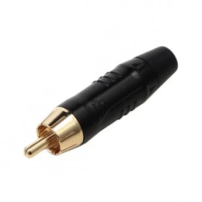 Conector RCA Negro Studiomaster CRM006BB
