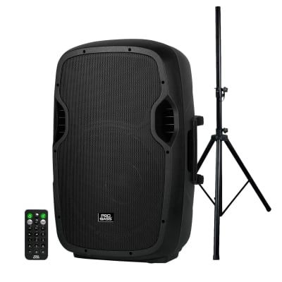 Parlante Activo con Atril Pro Bass Elevate 112