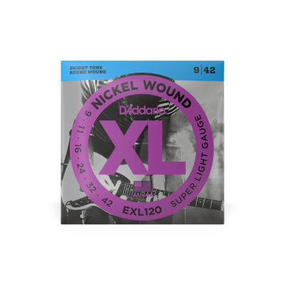 Set Cuerdas Guitarra Electrica  Daddario EXL1201