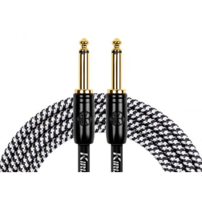 Cable para Instrumento Plug -Plug de 6 Metros Tela Gris Kirlin IW241BCG6MBKB