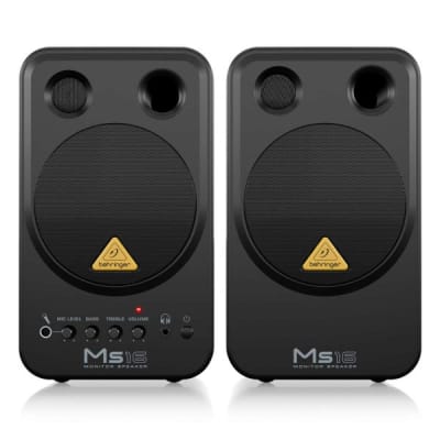 Par de monitores activos 4 pulgadas Behringer MS16