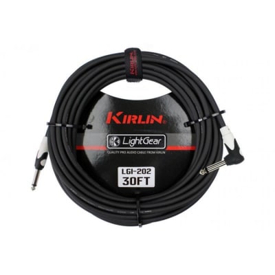 Cable Kirlin plug mono 6,3 en L1