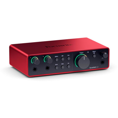Interfaz de Audio Focusrite SCARLETT 2I2 4TA GEN3