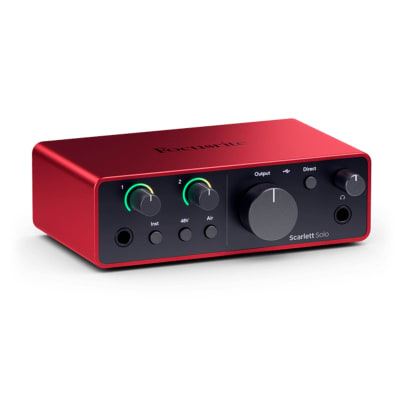 Interfaz de audio Focusrite Scarlett Solo 4ta gen