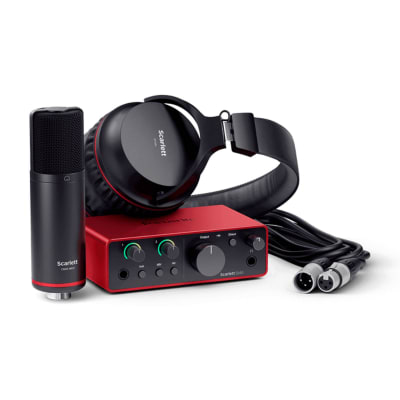 Pack de grabación Focusrite Scarlett Solo Studio Pack 4ta Gen1