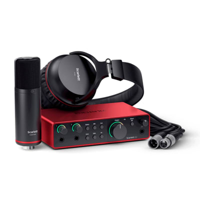 Pack de grabación Focusrtite Scarlett 2I2 Studio pack 4ta Gen1