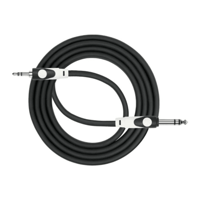 Cable mini plug stereo a plug stereo 2mt Kirlin LGA564L-2M-BK