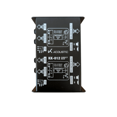 Caja directa pasiva Dual K-Acoustic KK-012